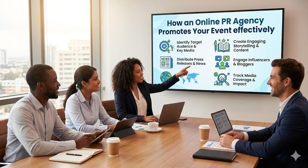 How an Online PR Agency Promotes Your Event Effectively