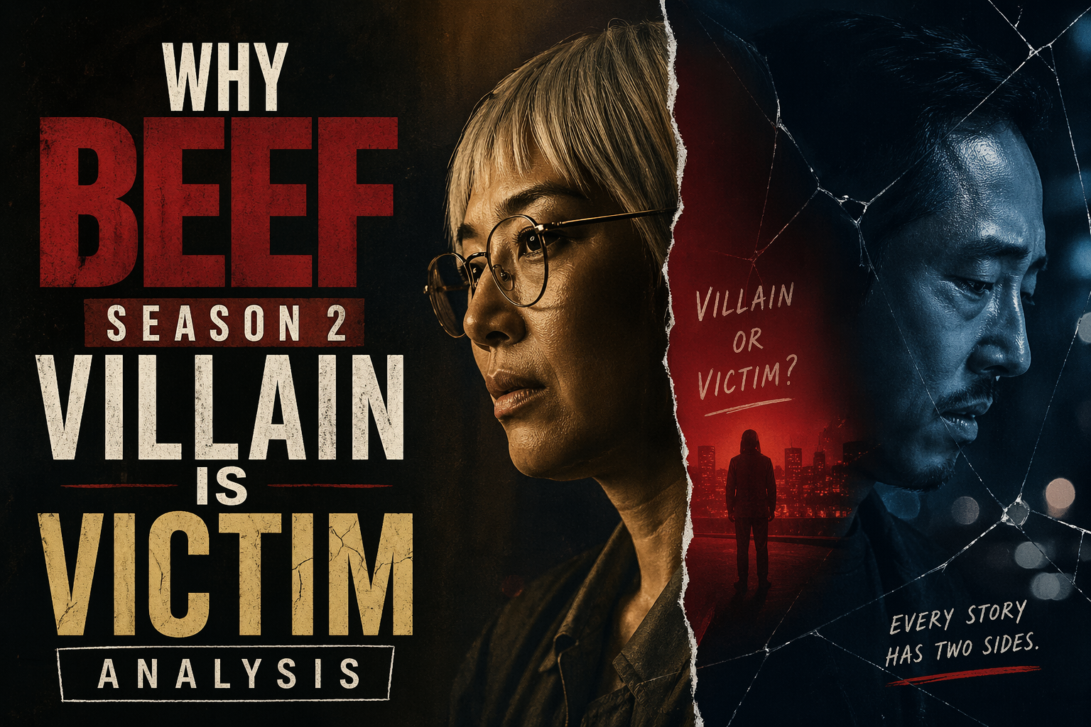 Why Everyone Thinks the Villain in Beef Season 2 is Actually the Victim