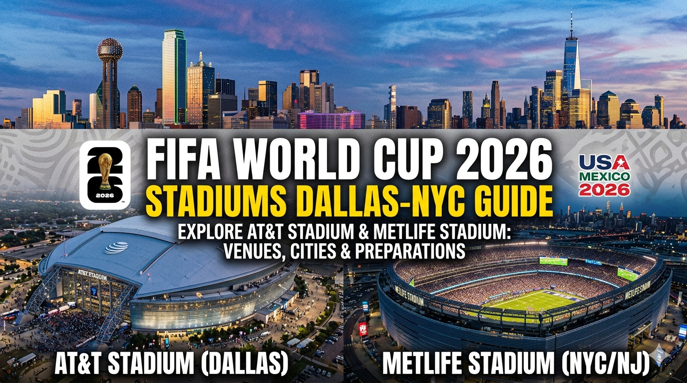 FIFA World Cup 2026 Venues: A Tour of the New Stadiums in Dallas & NYC