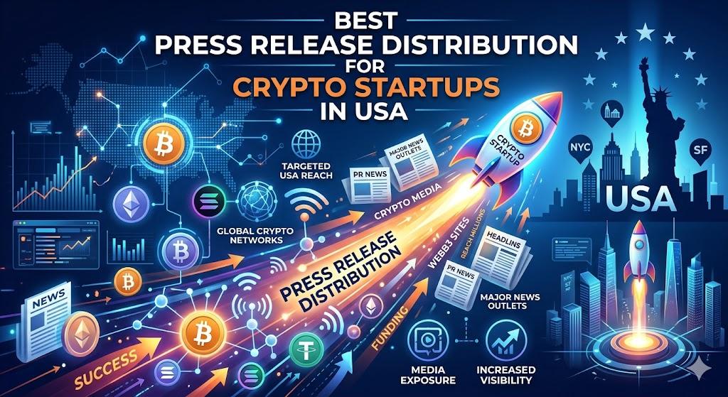 Best Press Release Distribution Service for Crypto Startups in USA
