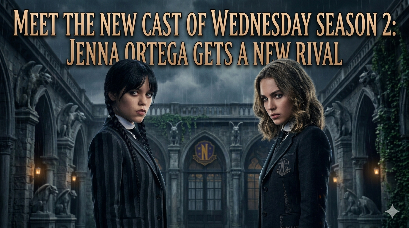 Meet the New Cast of Wednesday Season 2: Jenna Ortega Gets a New Rival
