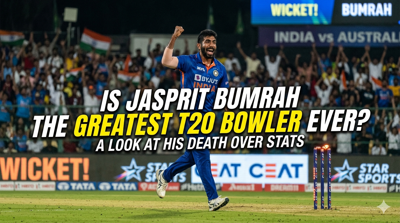 Is Jasprit Bumrah the Greatest T20 Bowler Ever? A Look at His Death Over Stats