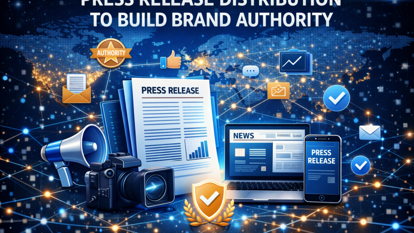 How Do Businesses Use Press Release Distribution to Build Brand Authority?