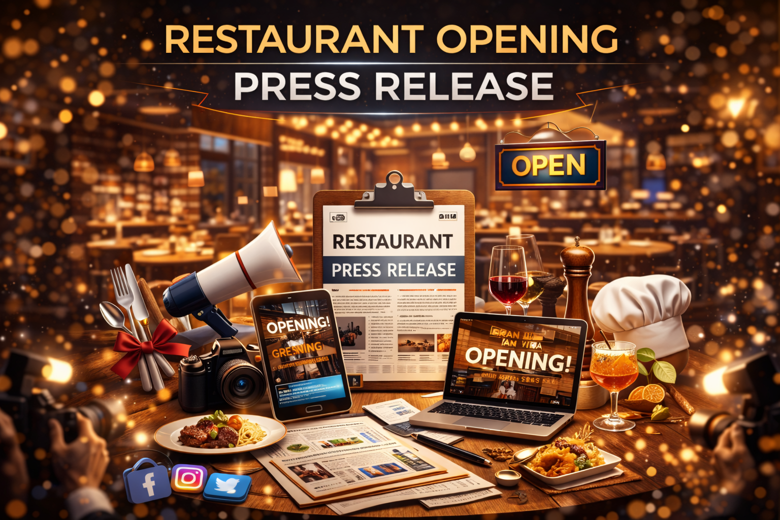 Restaurant Opening Press Release: Best PR Distribution Platforms
