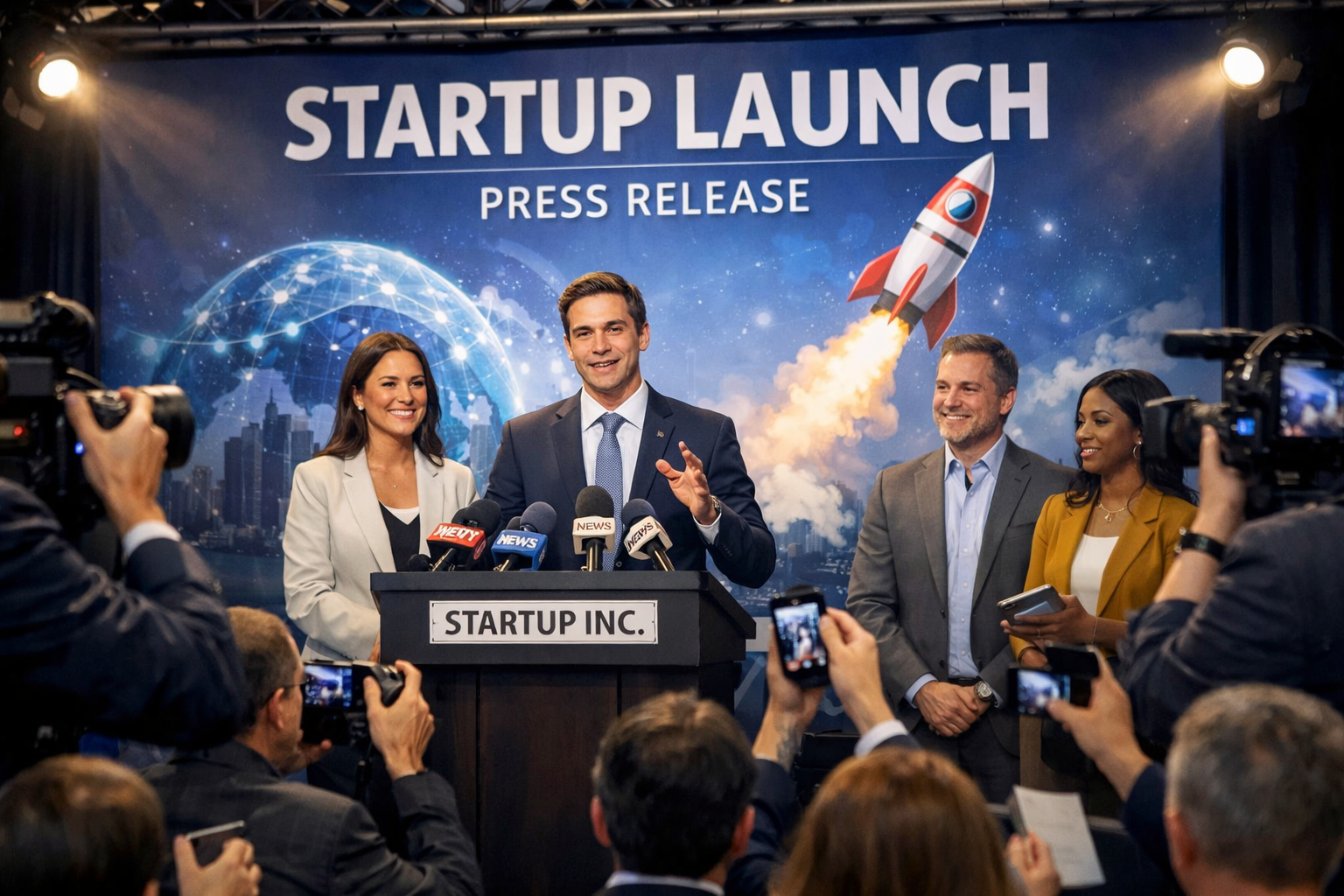 Startup Launch Press Release Guide: Distribution Services That Get Media Coverage