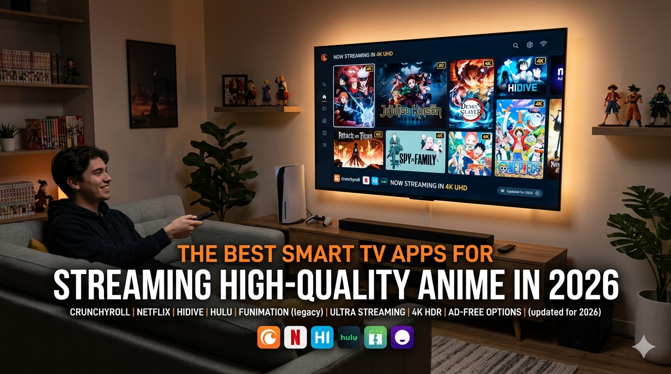 The Best Smart TV Apps for Streaming High-Quality Anime in 2026