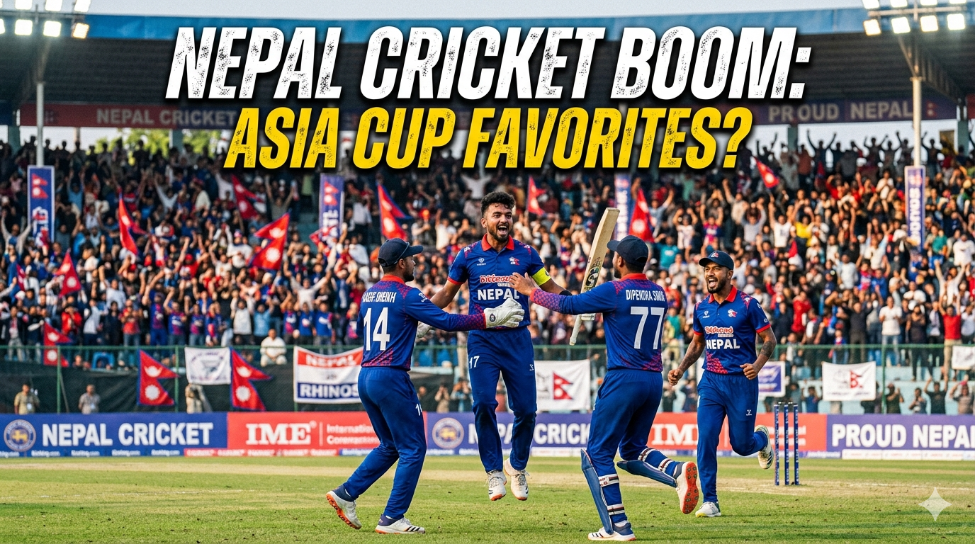 Nepal’s Cricket Boom: Why They are the Favorites for the Next Asia Cup