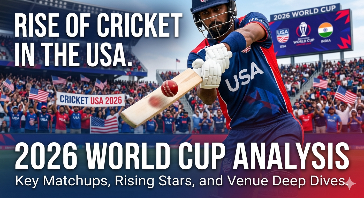 The Rise of Cricket in USA: How the 2026 World Cup is Changing the Game