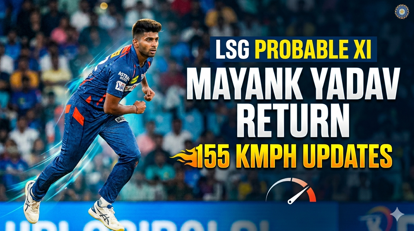 LSG's Probable XI: Will Mayank Yadav Return to Clock 155kmph Tomorrow?