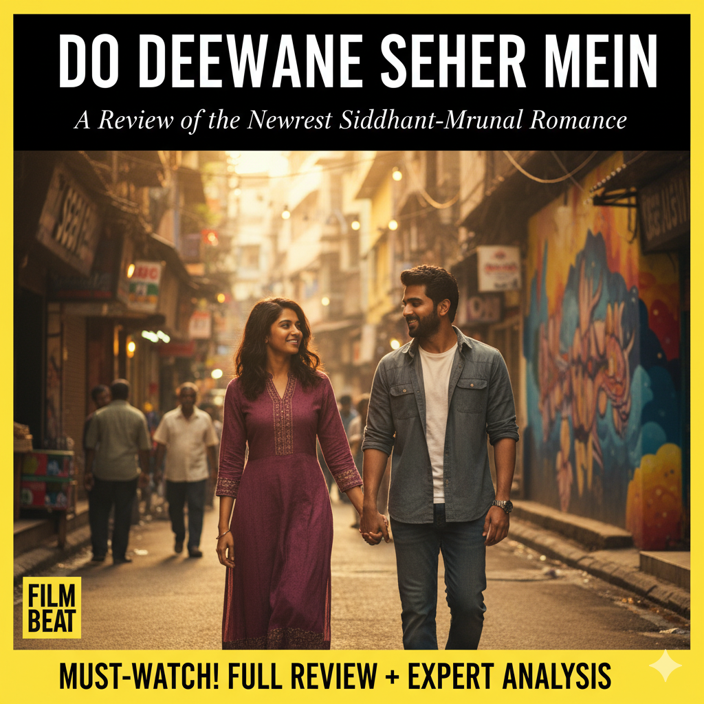 Do Deewaane Seher Mein: A Review of the Newest Siddhant-Mrunal Romance