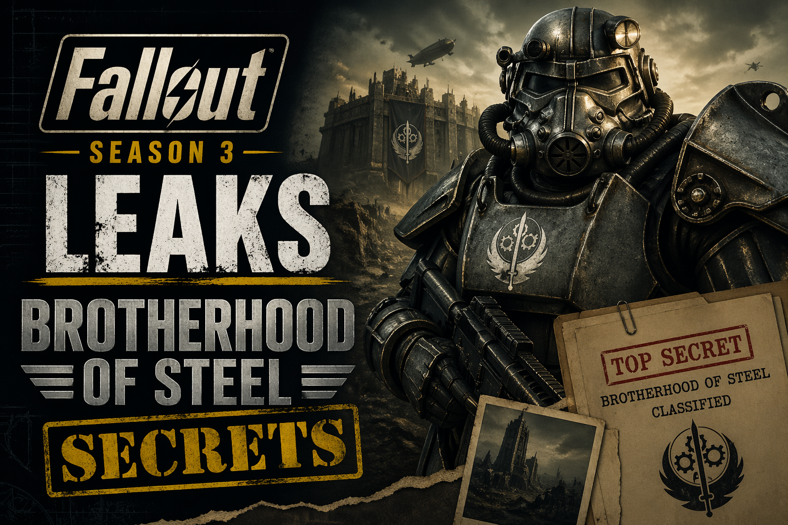 Fallout Season 3 Leaks: What the Brotherhood of Steel is Hiding