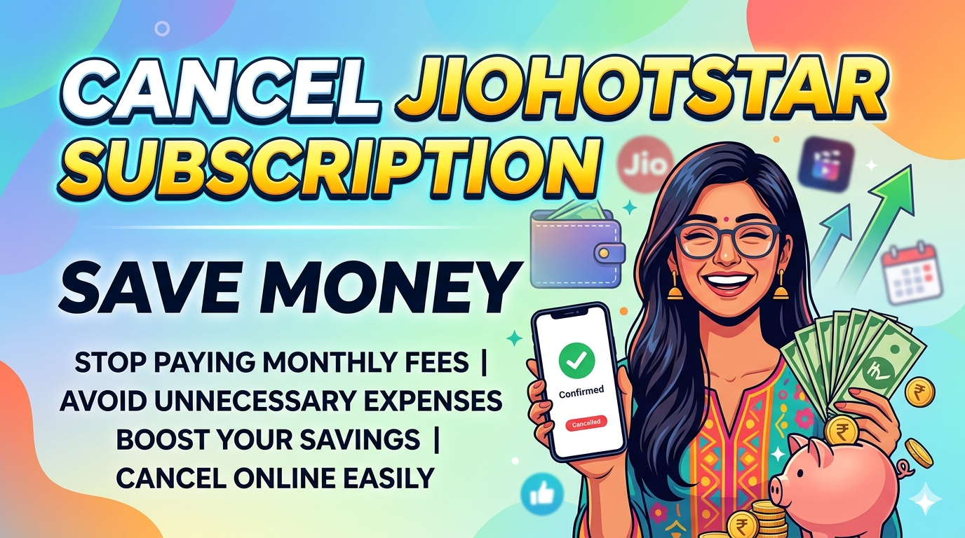How to Cancel Your JioHotstar Subscription and Save Money