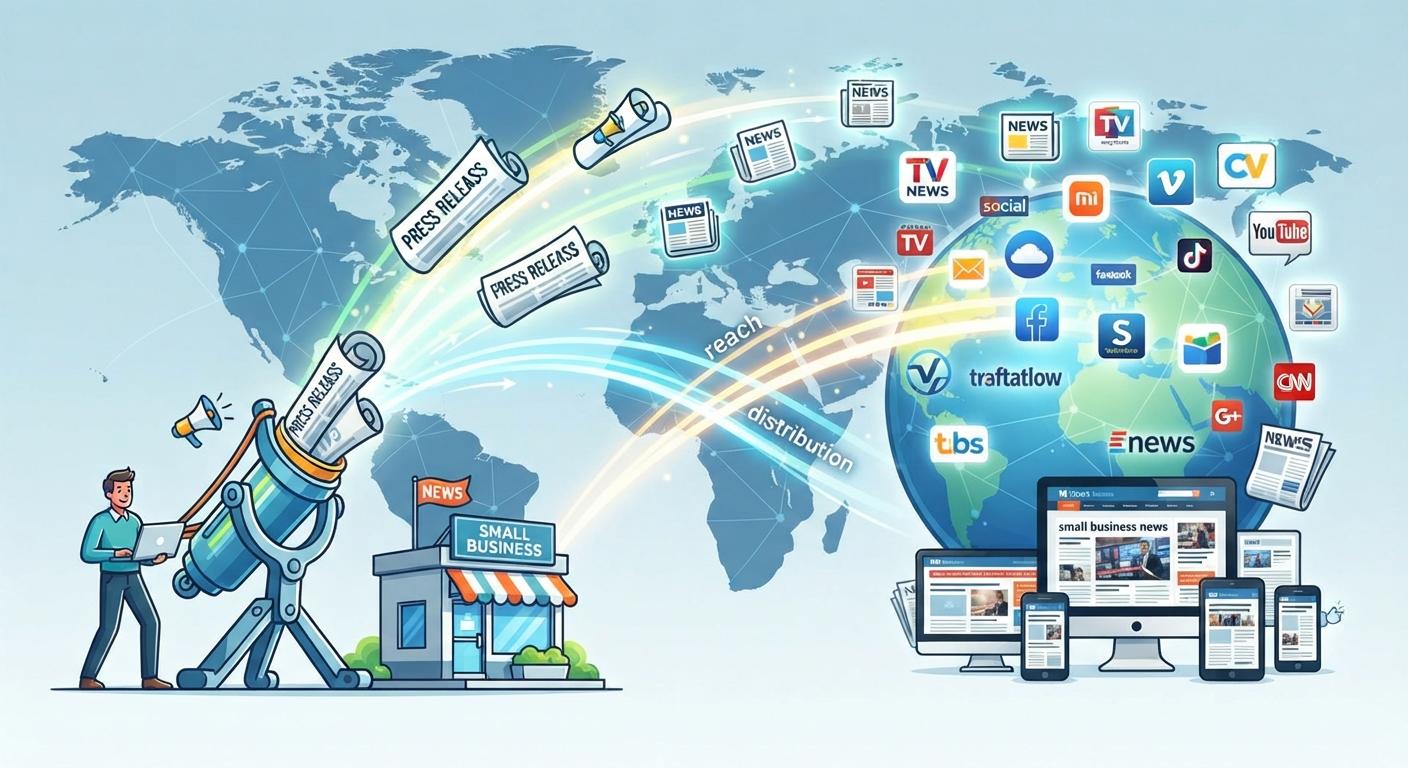 Press Release Distribution for Small Business Cheapest Path to Real Coverage