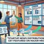 Startup News Distribution Service to Get Featured on Major Media Sites