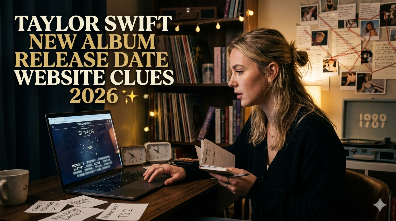 Taylor Swift’s New Album Release Date? Every Clue Found on Her Website