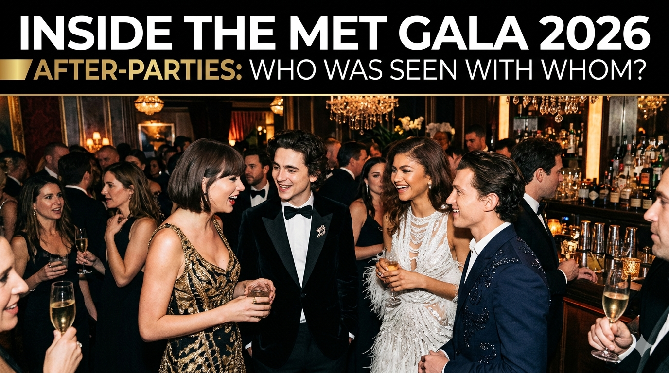 Inside the Met Gala 2026 After-Parties: Who Was Seen with Whom?