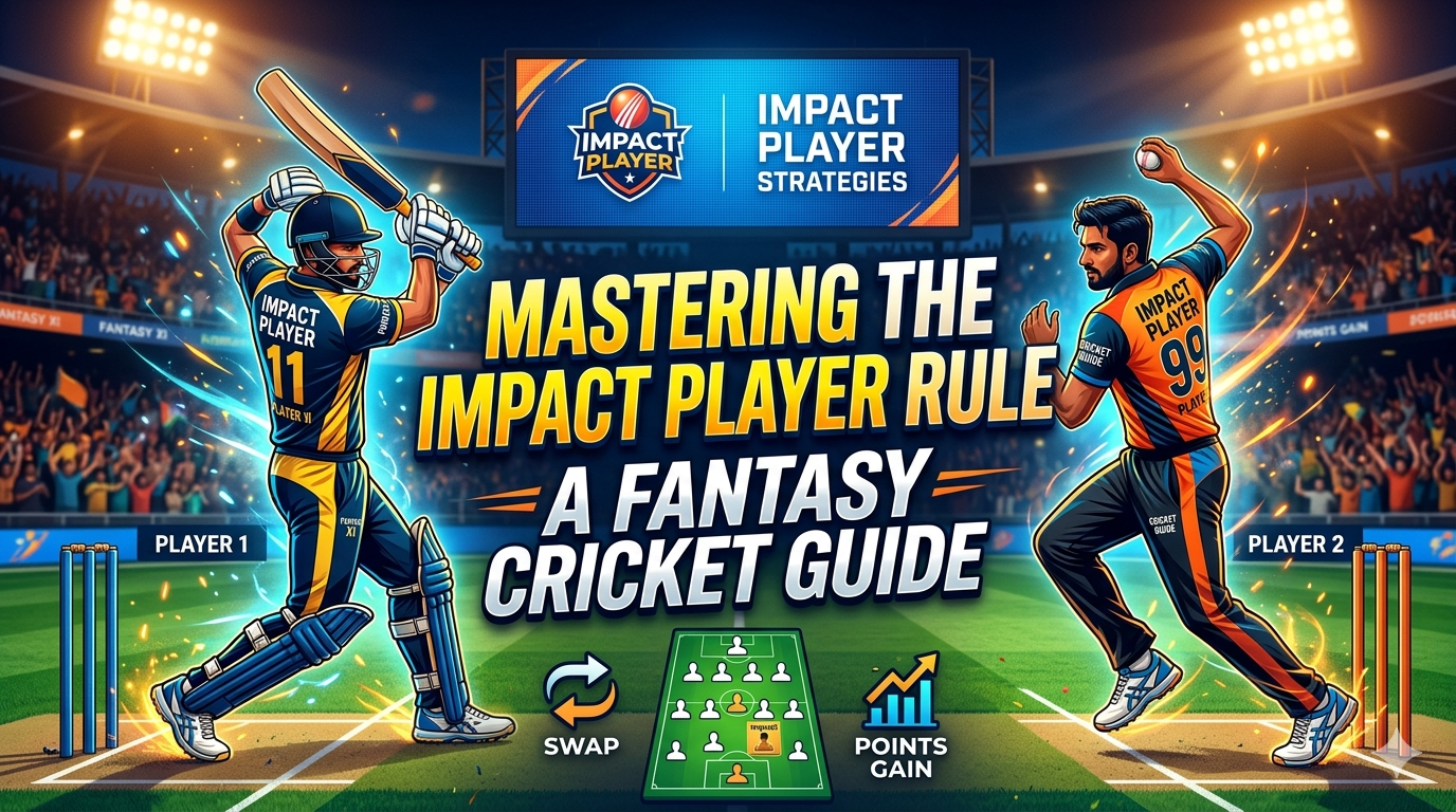 How to Use the 'Impact Player' in Your Own Fantasy Cricket Team