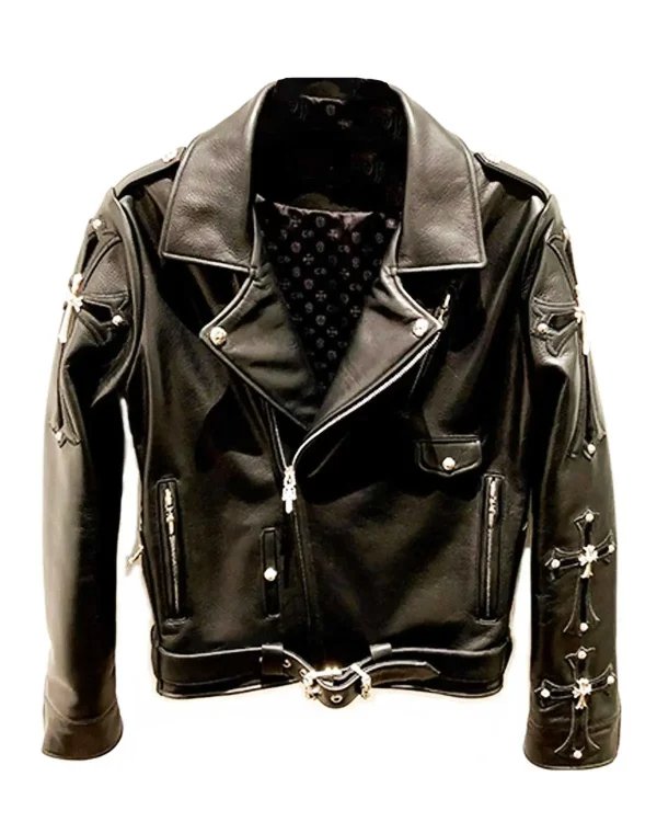 Chrome Hearts Leather Jacket: A Blend of Luxury and Style