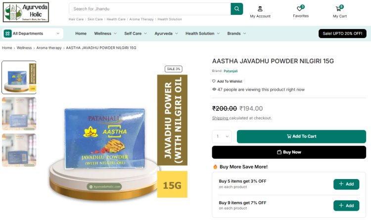 Javadhu Powder: Nature’s Gift for Divine Fragrance and Holistic Wellness