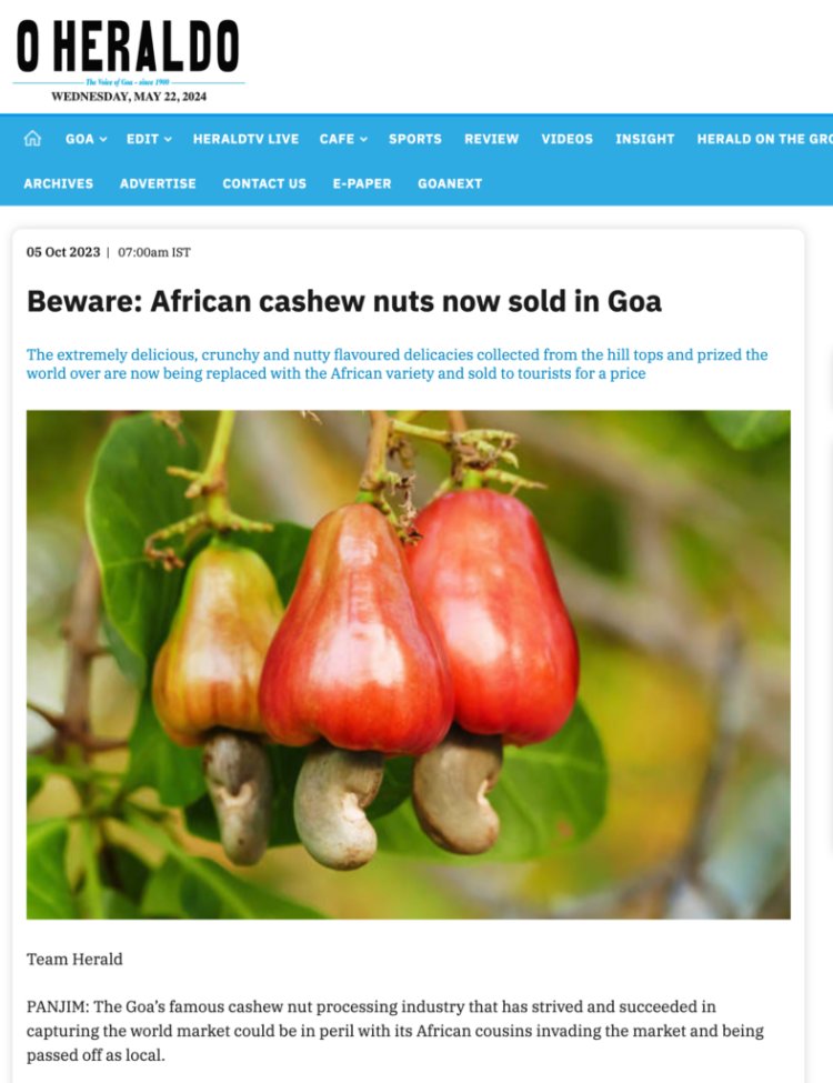 What Are the Different Varieties of Authentic Goan Cashew Nuts?