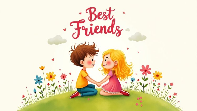 Celebrate the Bond with the Best Friends Cards from Sendwishonline.com