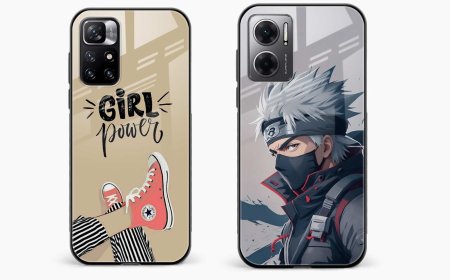 Top Stylish Redmi Note 9 Pro Max & Redmi Note 11 Back Covers with Anime Designs