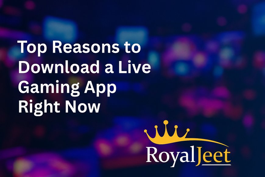Top Reasons to Download a Live Gaming App Right Now