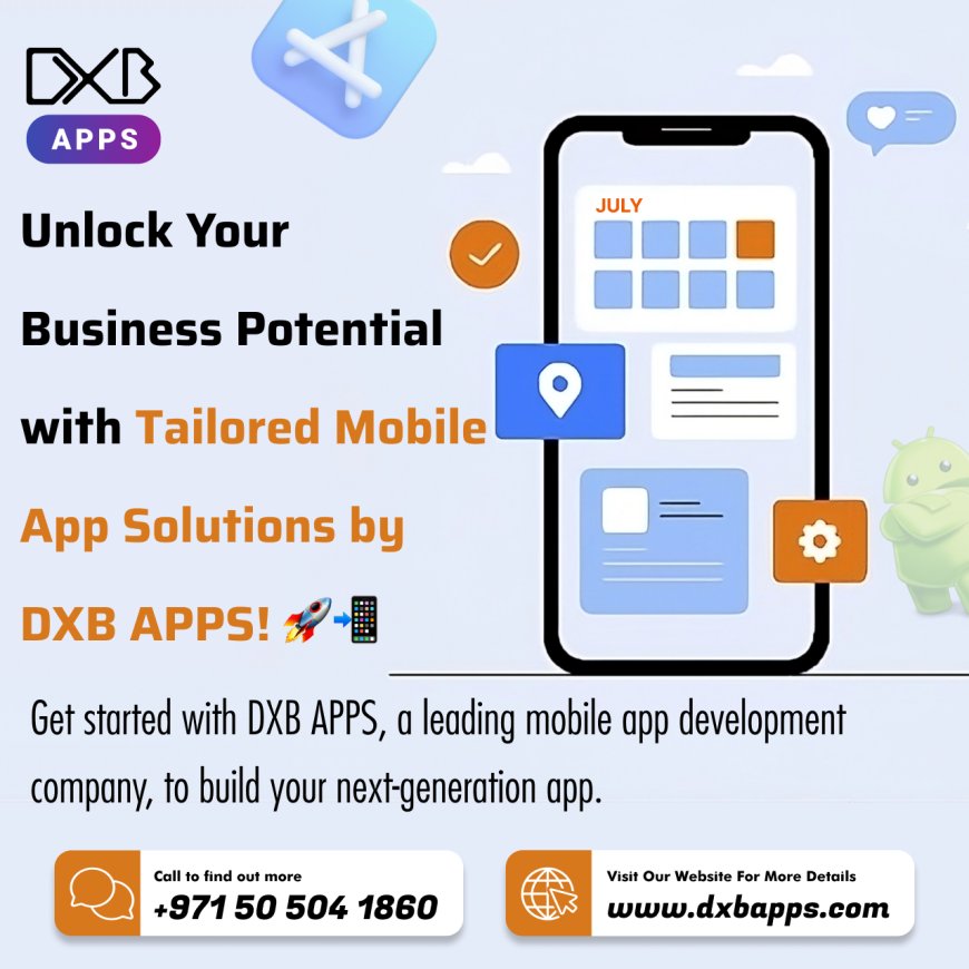 DXB APPS is a team of premier mobile app developers offering top apps