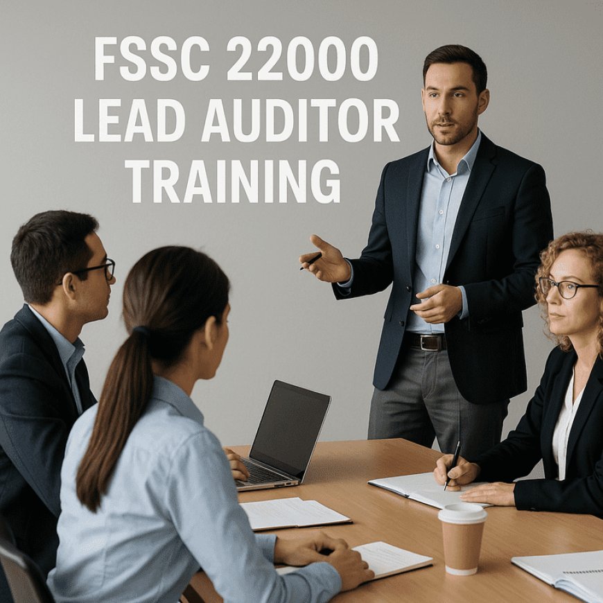 Kickstart Your Future with FSSC 22000 Lead Auditor Training