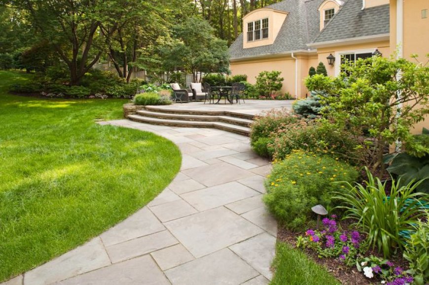 What Design Options Are Available for Patios and Paths?