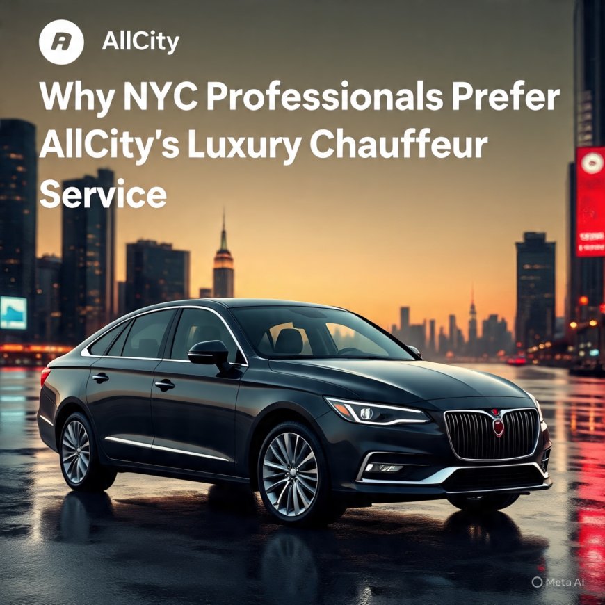 Why NYC Professionals Prefer AllCity’s Luxury Chauffeur Service