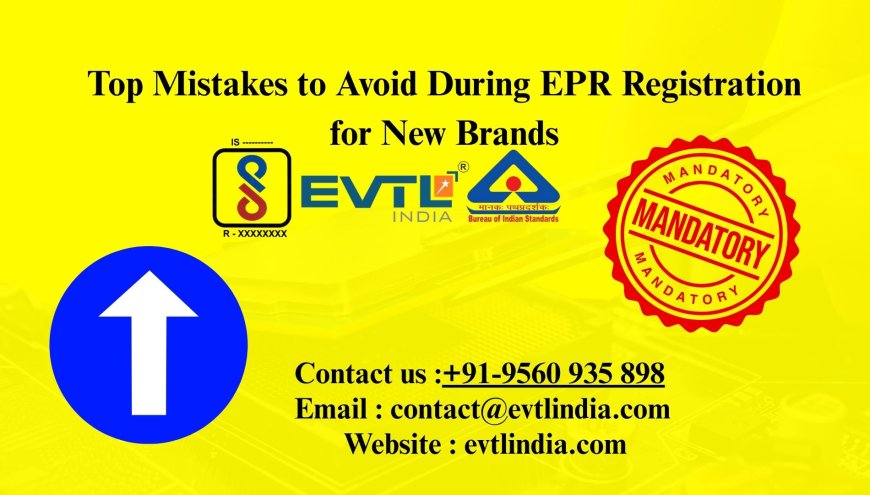 Top Mistakes to Avoid During EPR Registration for New Brands