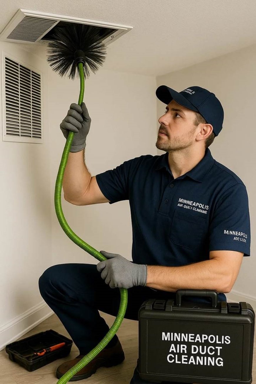 How Air Duct Cleaning in Minneapolis Homes Enhances HVAC Efficiency