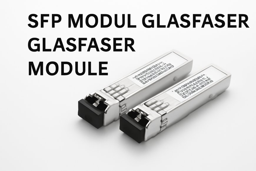 Rüsten Sie Ihr Netzwerk mit Glasfaser- und SFP-Glasfasermodulen auf, um optimale Leistung zu erzielen