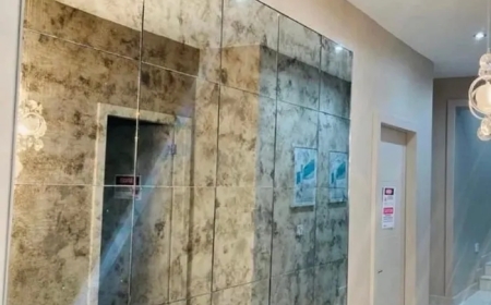 Antique Mirror Tiles |Vintage Mirror Tiles by Muller-designs