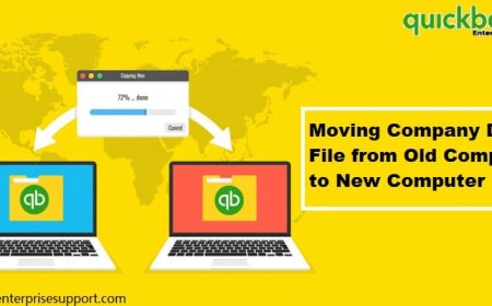 Guide to Move QuickBooks Company File to a New Computer