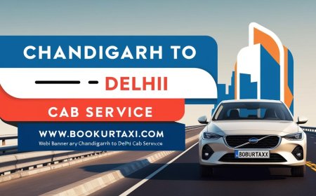 Chandigarh to Delhi Taxi One Way Service