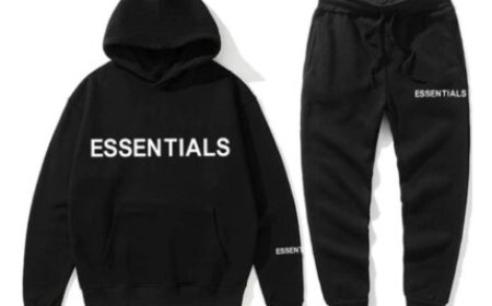 Your Fit with the Essentials Tracksuit USA Favorite Streetwear Choice