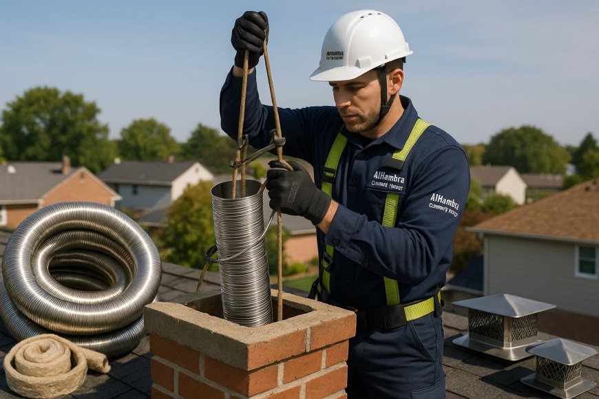 What Type of Chimney Liner Works Best for Alhambra Homes?