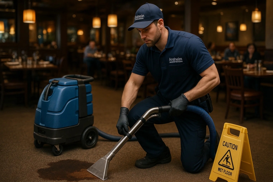 How Fast Can Emergency Carpet Cleaning Be Done in Anaheim After a Spill?