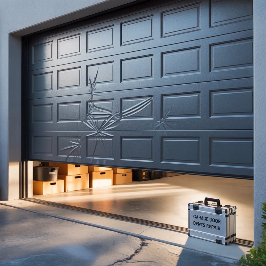 Can You Repair Garage Door Dents Without Calling a Pro In Los Angeles?
