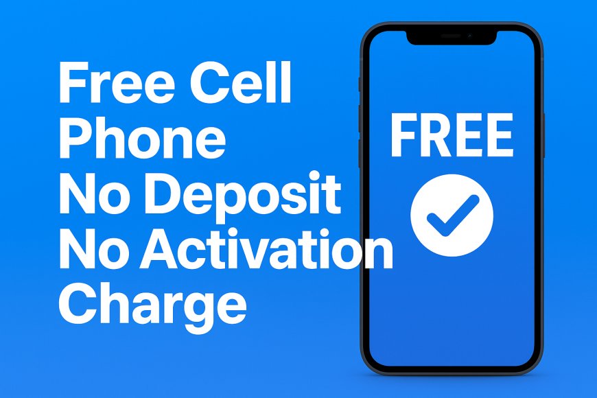 Free Cell Phone in the USA With No Deposit and No Activation Charge