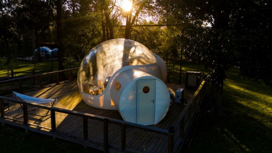 How Does Sleeping Under the Stars in a Bubble Dome Feel Like