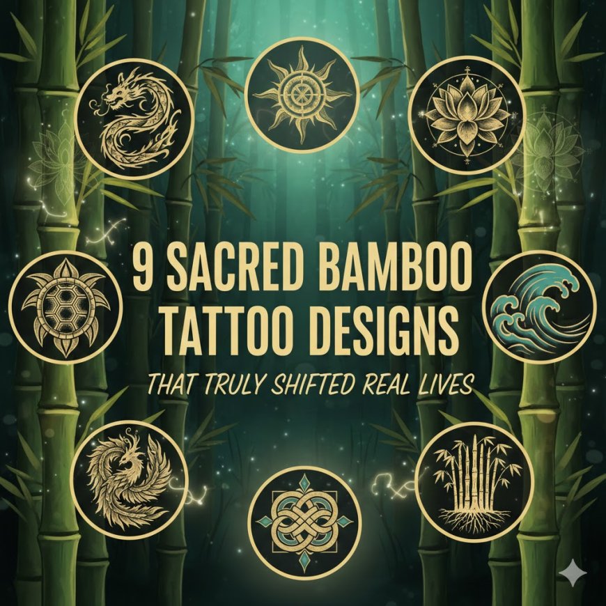 9 Sacred Bamboo Tattoo Designs that Truly Shifted Real Lives