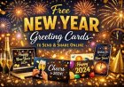 Download Free New Year Greeting Cards | New Year Wishing Card & Cards for New Year