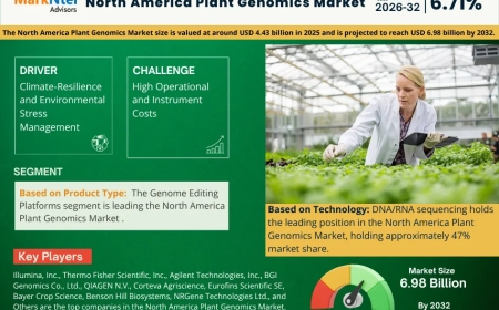 North America Plant Genomics Market Trends: Significant Growth Expected Through 2032
