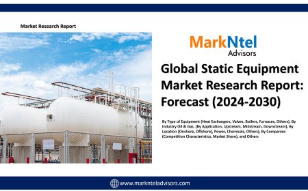 Static Equipment Market Size, Insights, Growth Rate, Trends Analysis and Forecast To 2030