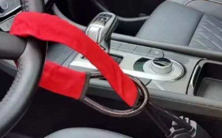 Enhance Vehicle Security with the Wheel Steel LockSeat Belt