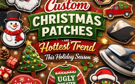 Why Custom Christmas Patches Are the Hottest Trend This Holiday Season