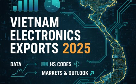 Vietnam Electronics Exports 2025: Data, HS Codes, Markets & Outlook